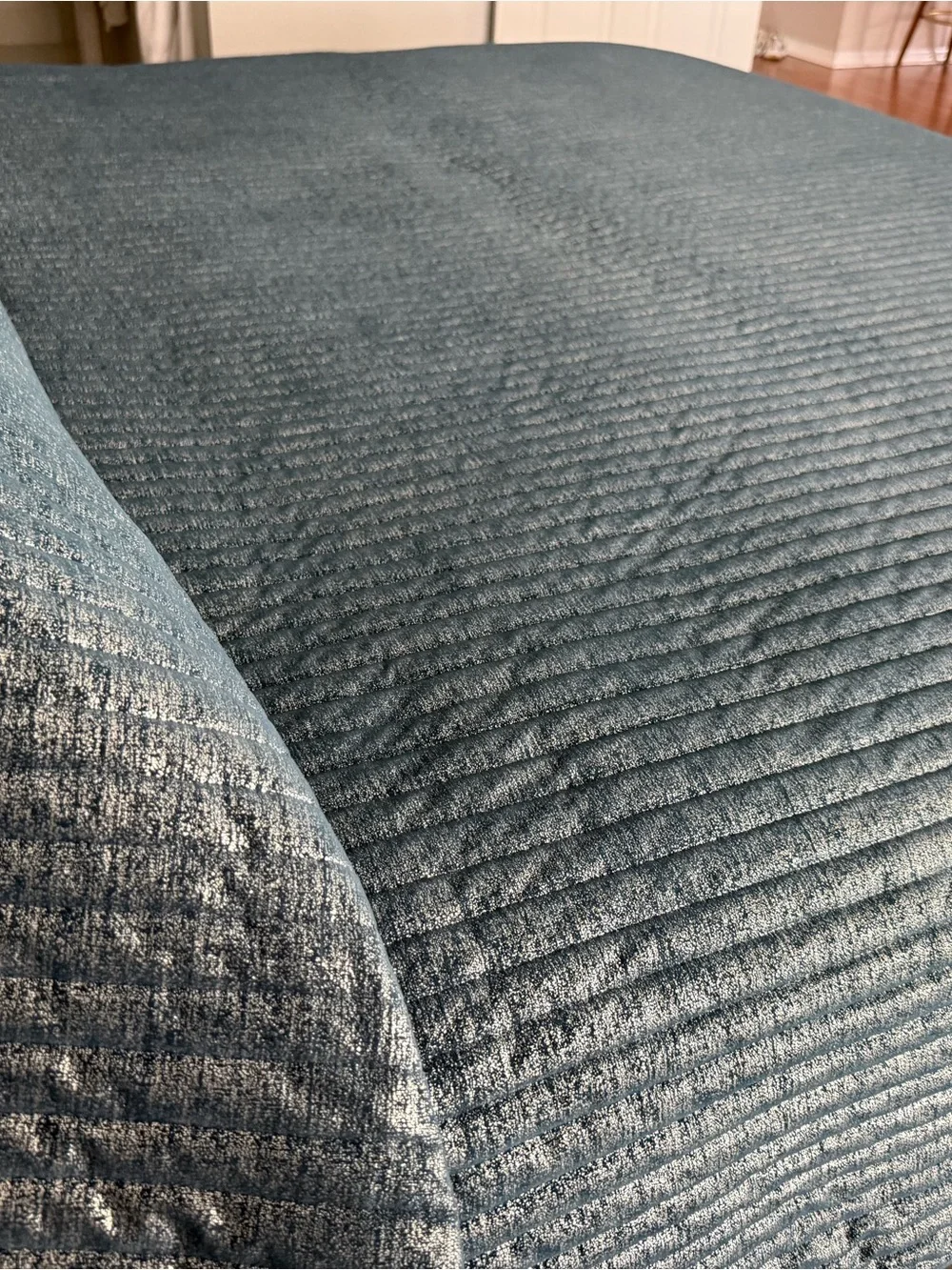 Cloud 9 Design King Maya Velvet with with Shams - Navy & Silver